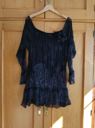 Blusa Christelle Negra