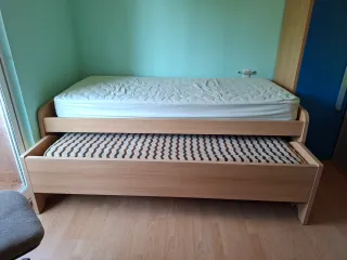 Cama nido 1.90m y 2m madera