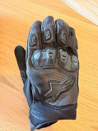 Guantes Moto Cuero Alpinestars Talla M