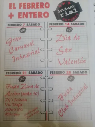 Lote de más de 100 flyers de discotecas
