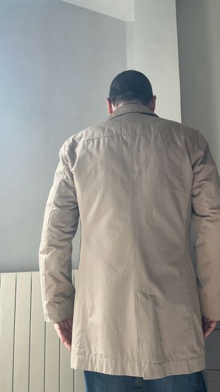 Gabardina Beige Hugo Boss