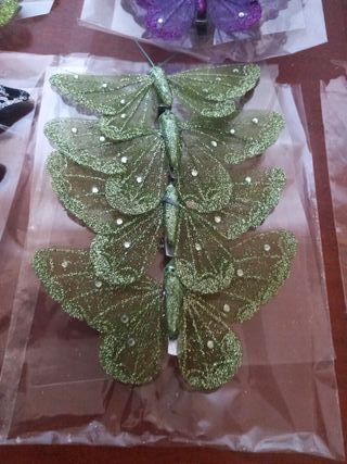 Lote 21 Mariposas Decorativas Manualidades
