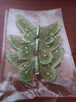 Lote 21 Mariposas Decorativas Manualidades
