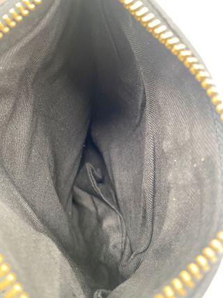 Zadig & Voltaire Rock Nano Bolso Negro Dorado