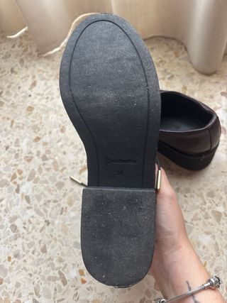 Mocasines Stradivarius burdeos