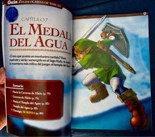 Guía oficial Zelda Ocarina of Time 3D