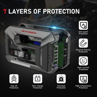 Arrancador Coche Autogen 4000A + Compresor