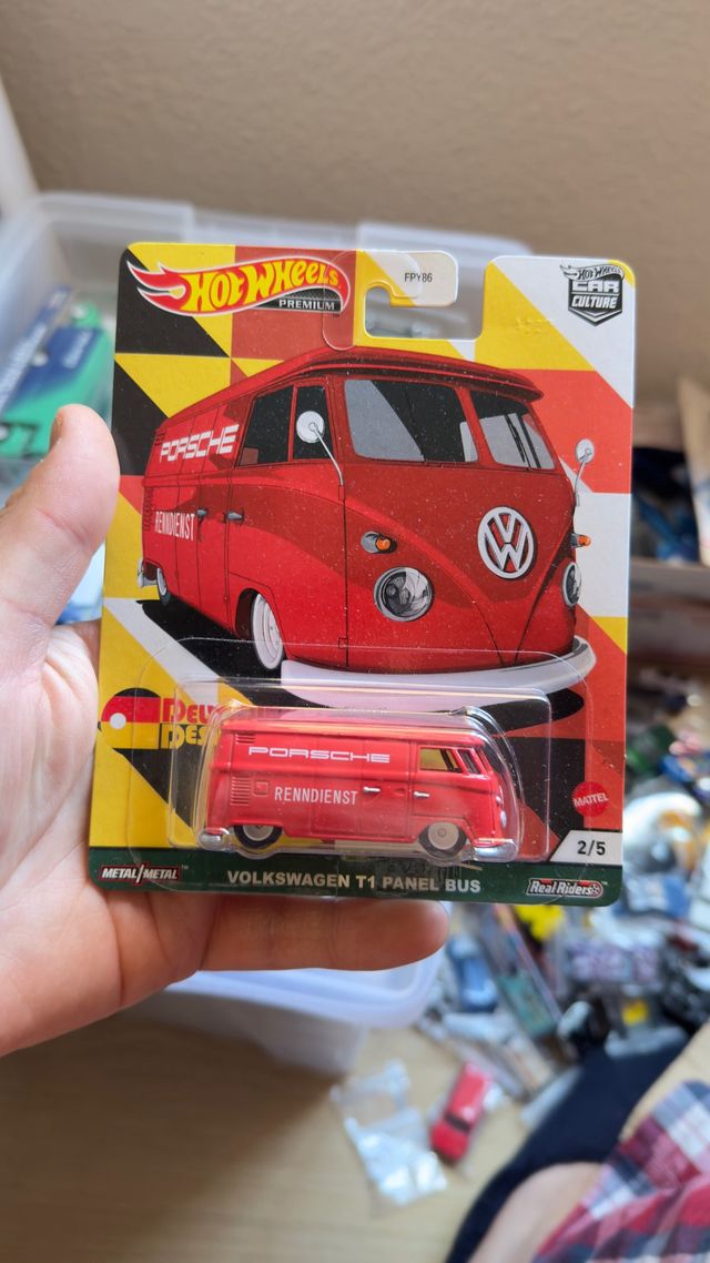 Hot Wheels Volkswagen T1 Porsche Renn-Dienst