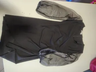 Vestito donna maniche a sbuffo