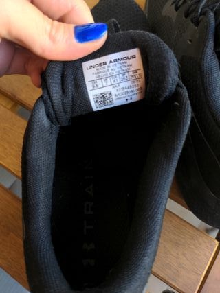 Zapatillas Under Armour Talla 41 Negras