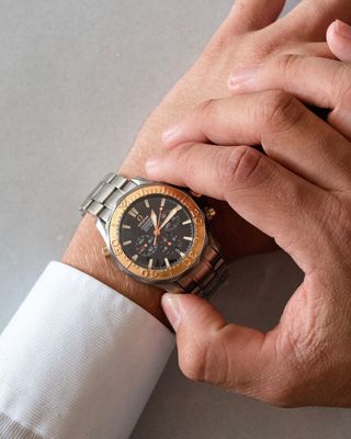 Omega Seamaster Titanio y Oro 18kt