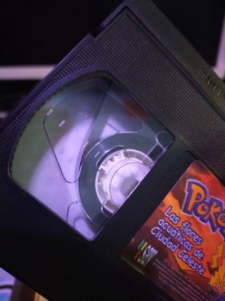 Película VHS Pokémon: Las flores acuáticas de Ciud