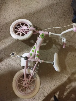 Bicicleta infantil rosa