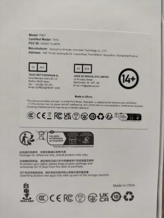 OFERTA Tablet Teclast P30T 10 con funda nueva