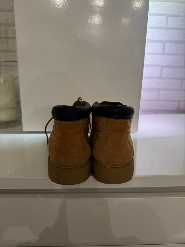 Botas Timberland para joven beige/marrón