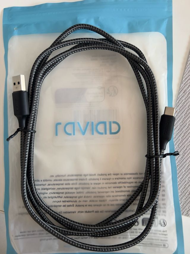 Cable USB-C a USB-C Raviab