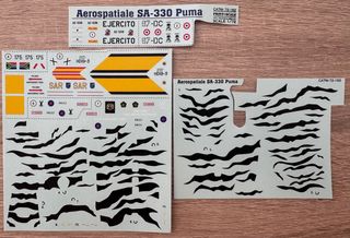 Adesivi per elicotteri Aerospatiale SA-330 Puma