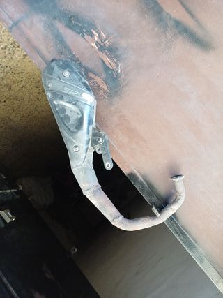 Marmitta SP3 lavorata Booster Spirit BWS