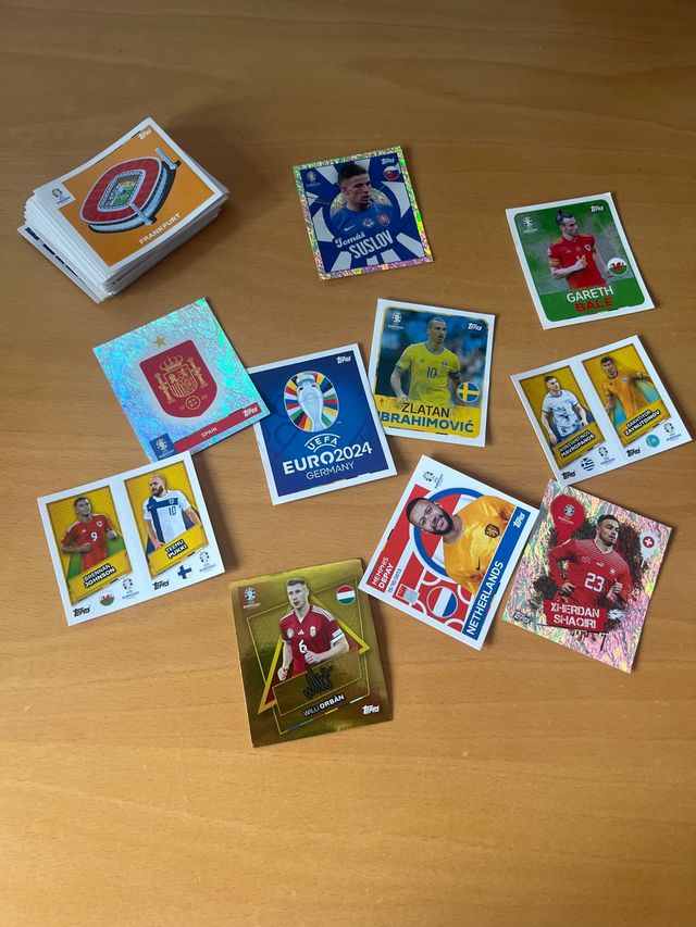 Lote Cromos Euro 2024 Topps
