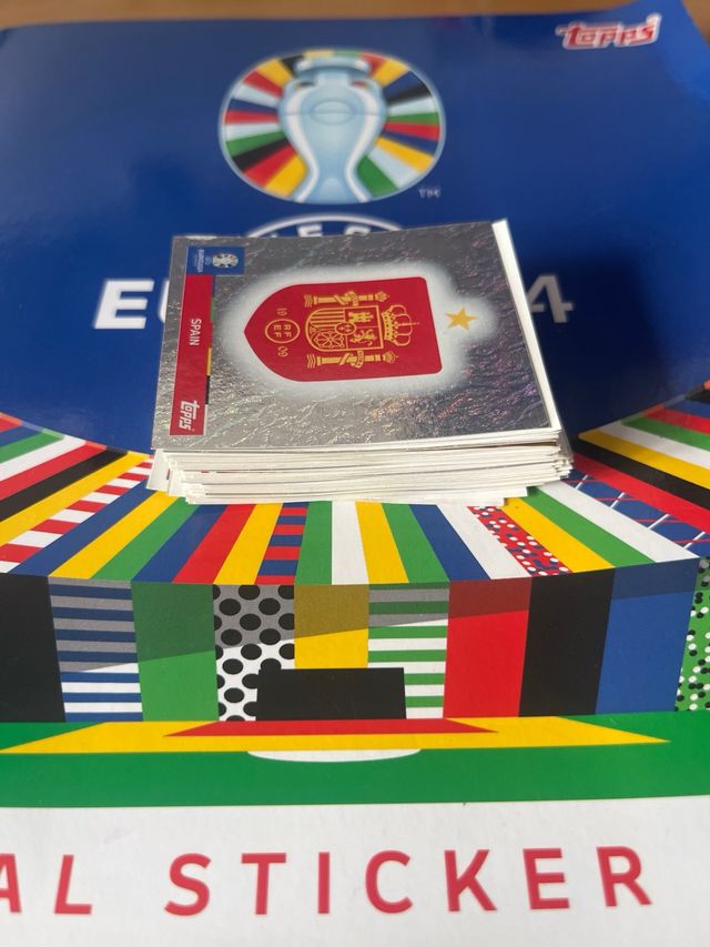 Lote Cromos Euro 2024 Topps