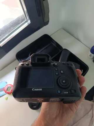 Cámara Canon Negra
