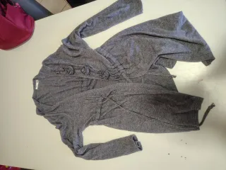 Cardigan donna grigio
