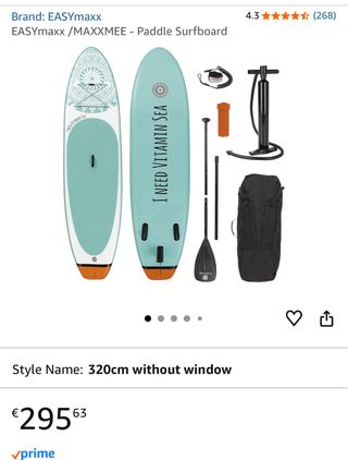 Tabla Paddle Surf EASYmaxx 320cm