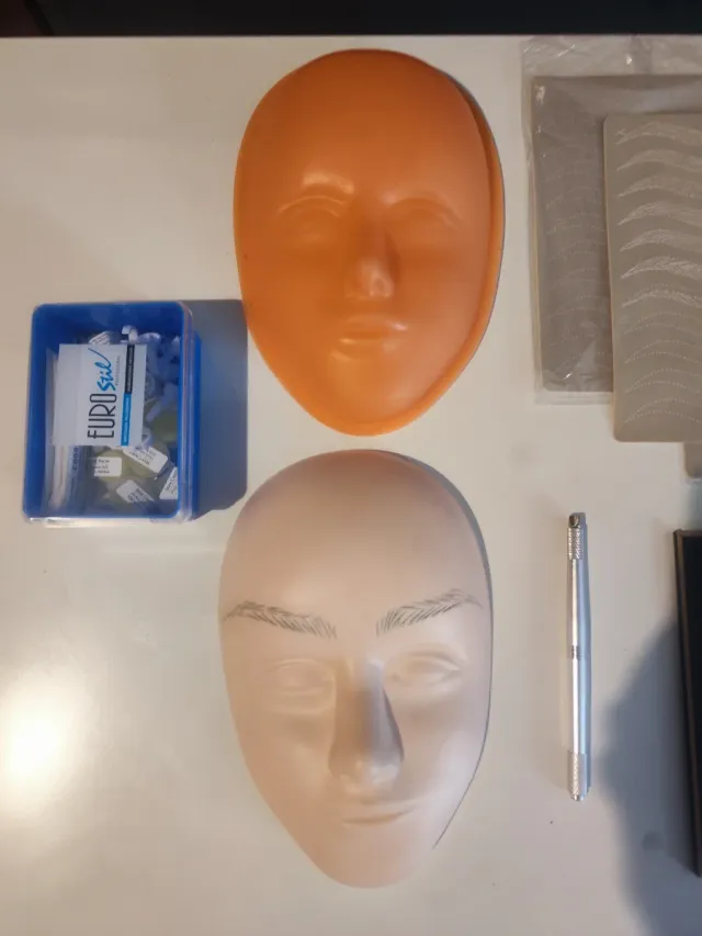 Kit Microblading Mascara Práctica y Accesorios