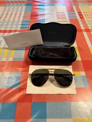 Occhiali Gucci GG1220S-001 Nero/Oro