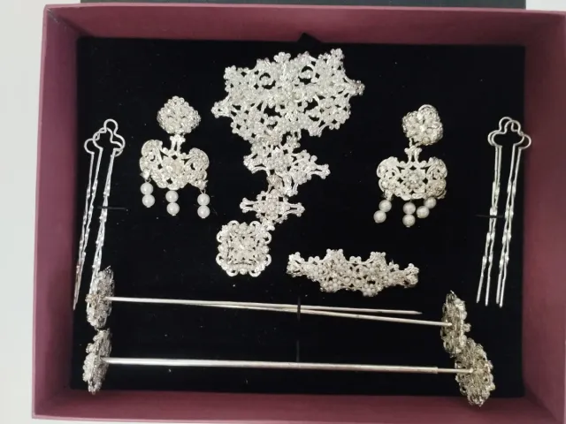 Aderezo Plata Fallera