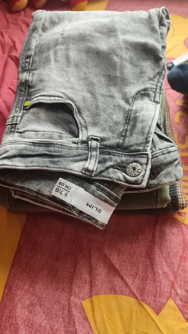 Pantalones largos niño 6-8 años