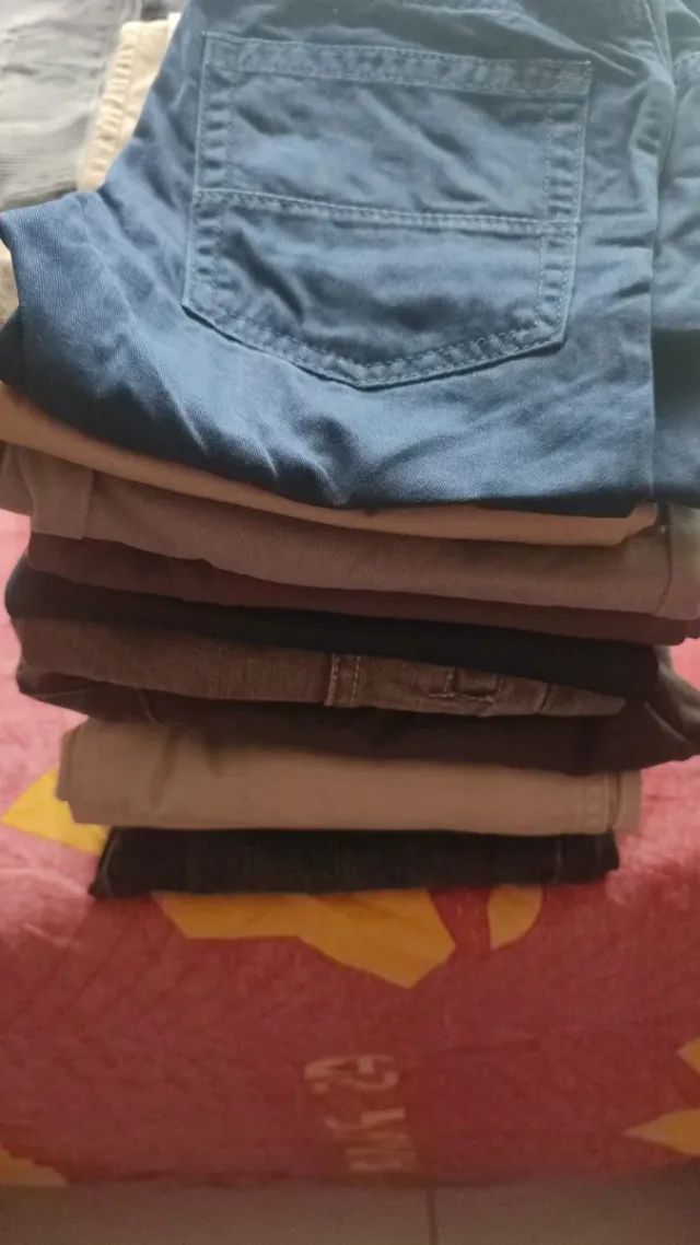 Pantalones largos niño 6-8 años