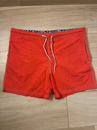 Bañador Lacoste Rojo