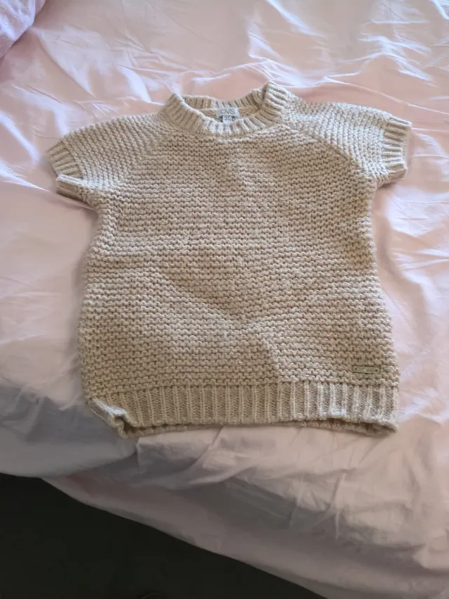 Jersey chaleco punto 6-7 años