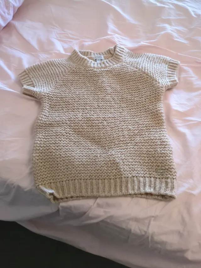 Jersey chaleco punto 6-7 años