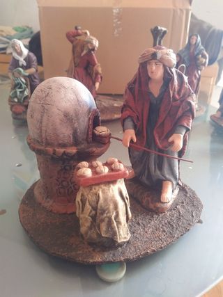 Figura Belén Panadero 12cm