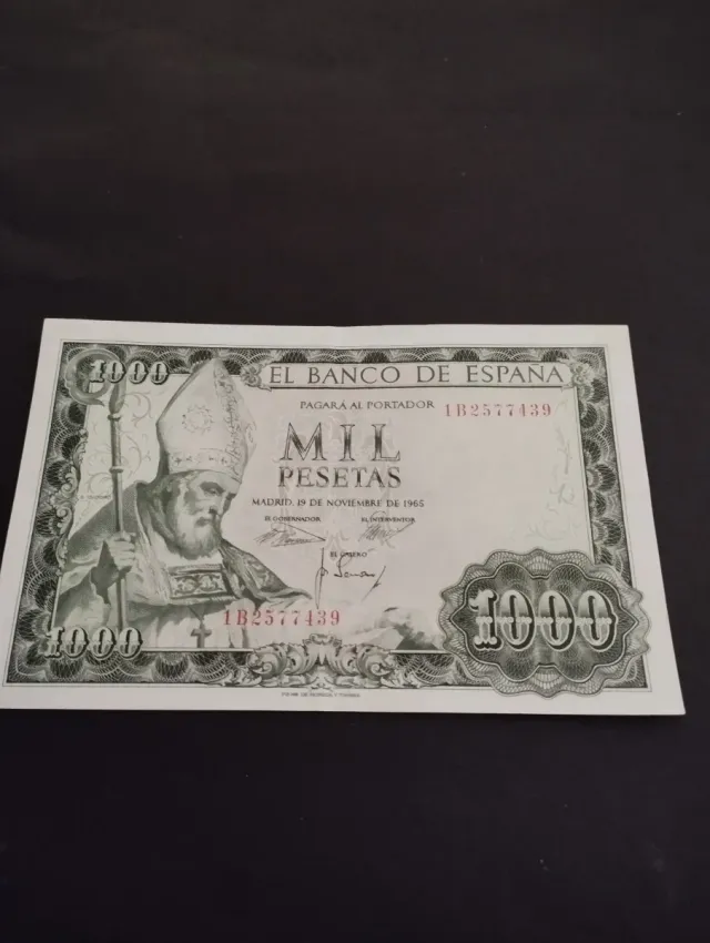 Billete 1000 Pesetas Banco de España 1965