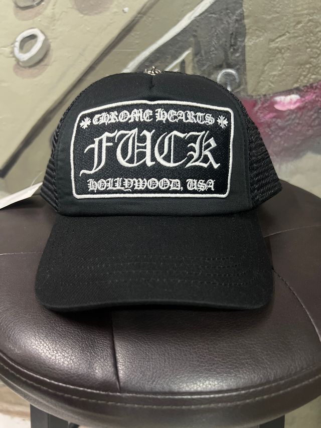 Gorra Trucker Chrome Hearts FUCK Hollywood