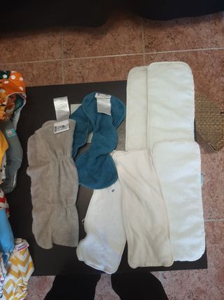 Lote Pañales de Tela Reutilizables Variados