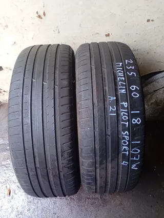 2 neumáticos 235/60/18 107W MICHELIN PILOT SPORT 4