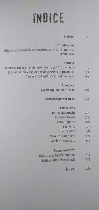 Cine fantástico y de terror japonés (1899-2001)