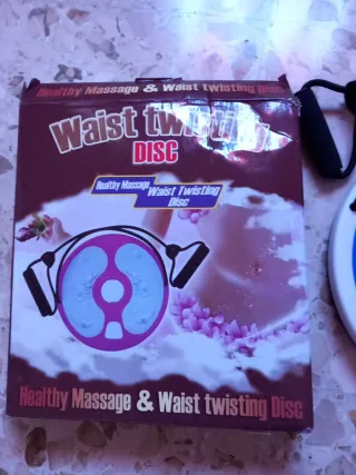 Disco fitness twist con elastici