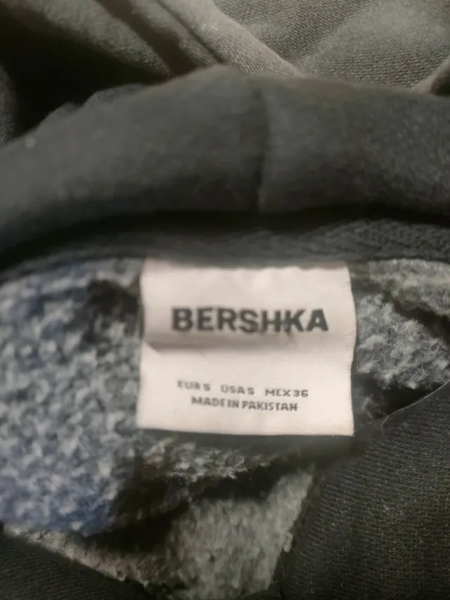 Sudadera Bershka Verde Oliva