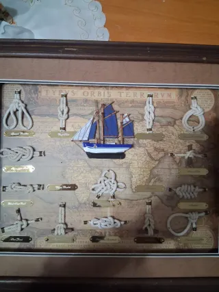 Colección Nudos Marineros Antiguos Mapa