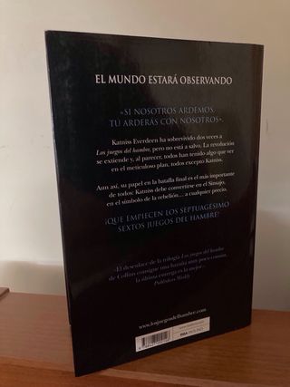 Libro Los Juegos del Hambre - Sinsajo