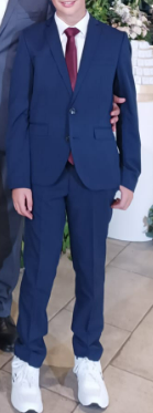 Traje y camisa adolescente 13 años