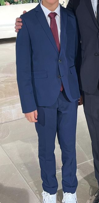 Traje y camisa adolescente 13 años