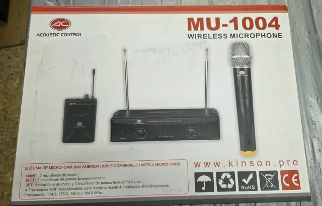 Micrófono Inalámbrico Acoustic C.