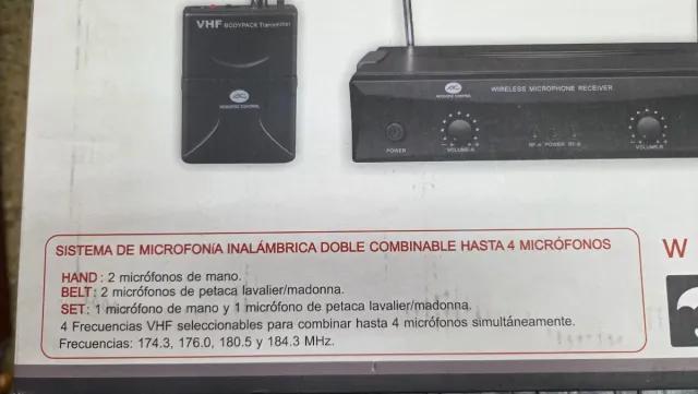 Micrófono Inalámbrico Acoustic C.