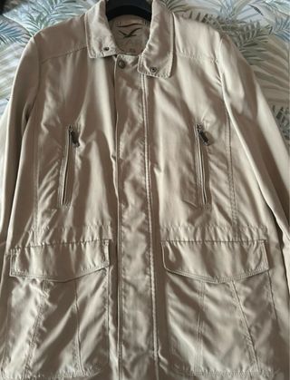 Giubbotto sahariana beige uomo unisex